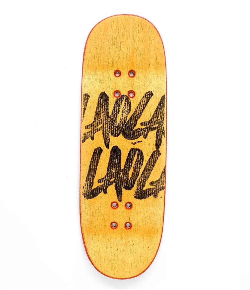 Lao Bomb Fingerboard Deck - Caramel Fingerboards - Fingerboard store