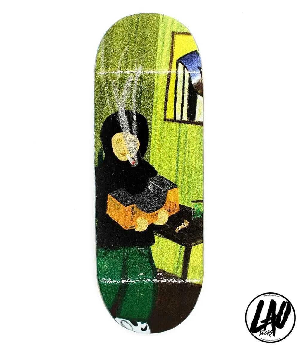 Lao Boy Fingerboard Deck 31.5mm - Caramel Fingerboards - Fingerboard store