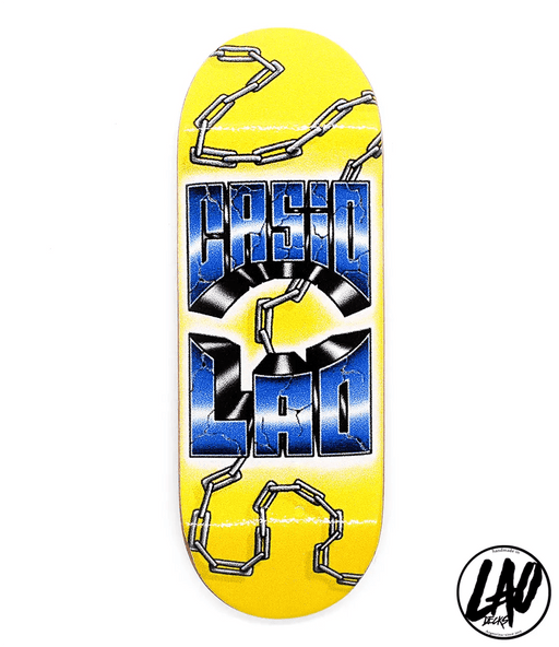 Lao Chains Fingerboard Deck - Caramel Fingerboards - Fingerboard store