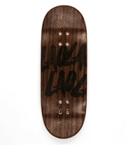 Lao Dark Hoodie Fingerboard Deck - Caramel Fingerboards - Fingerboard store
