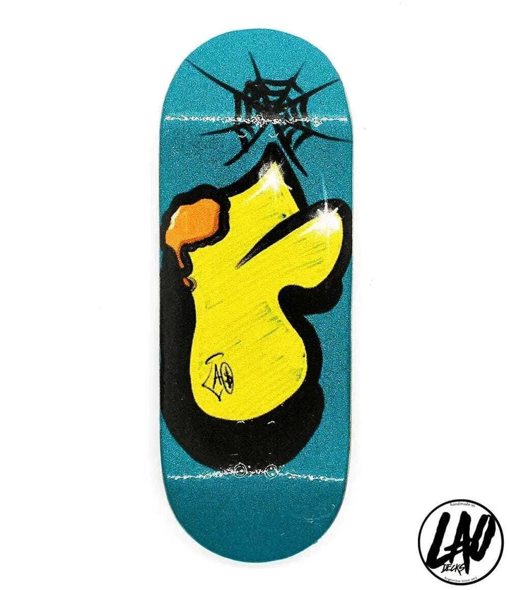 Lao F Fingerboard Deck - Caramel Fingerboards - Fingerboard store