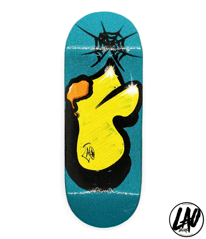 Lao F Fingerboard Deck - Caramel Fingerboards - Fingerboard store
