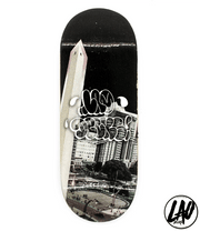 Lao Obelisk Fingerboard Deck - Caramel Fingerboards - Fingerboard store