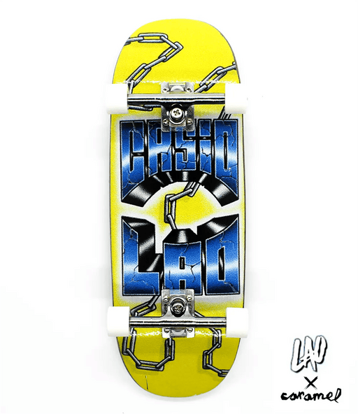 Lao x Caramel Casio Complete Fingerboard 34mm - Caramel Fingerboards - Fingerboard store