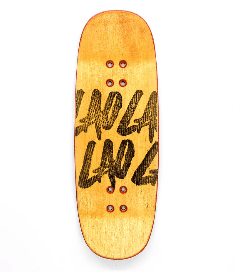 Lao Y2K Fingerboard Deck - Caramel Fingerboards - Fingerboard store