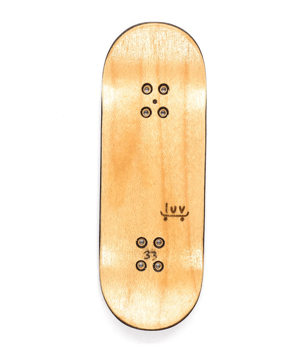 Luv Cat Fingerboard Deck 33mm - Caramel Fingerboards - Fingerboard store