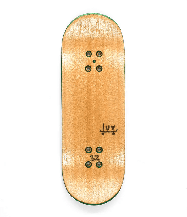 Luv Waves Fingerboard Deck 32mm - Caramel Fingerboards - Fingerboard store