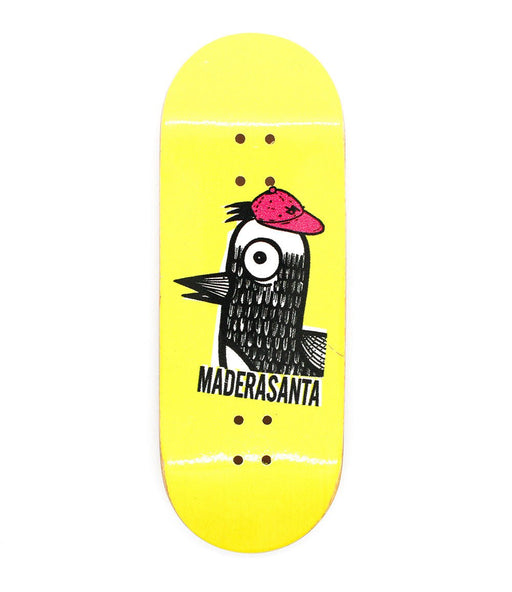 Madera Santa chicken fingerboard deck 34mm - Caramel Fingerboards - Fingerboard store