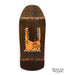 Malota Crocodile old school fingerboard deck 35.2mm - Caramel Fingerboards - Fingerboard store