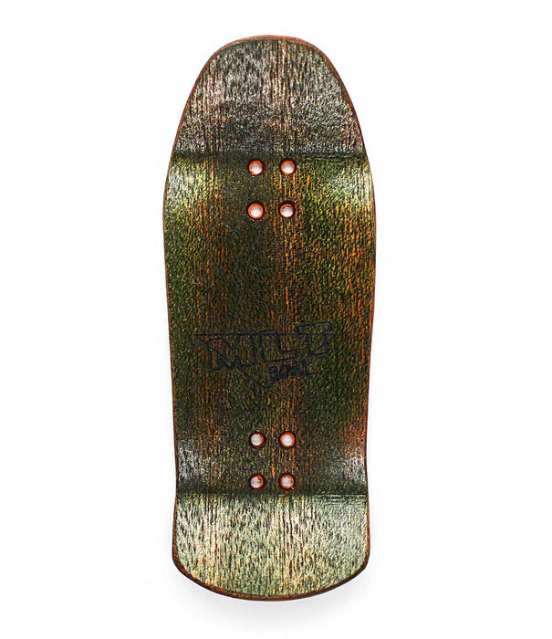 Malota Crocodile old school fingerboard deck 35.2mm - Caramel Fingerboards - Fingerboard store