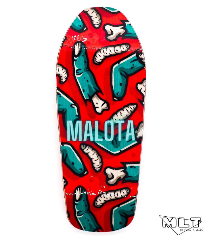 Malota Fingers Old School Fingerboard Deck 37mm - Caramel Fingerboards - Fingerboard store