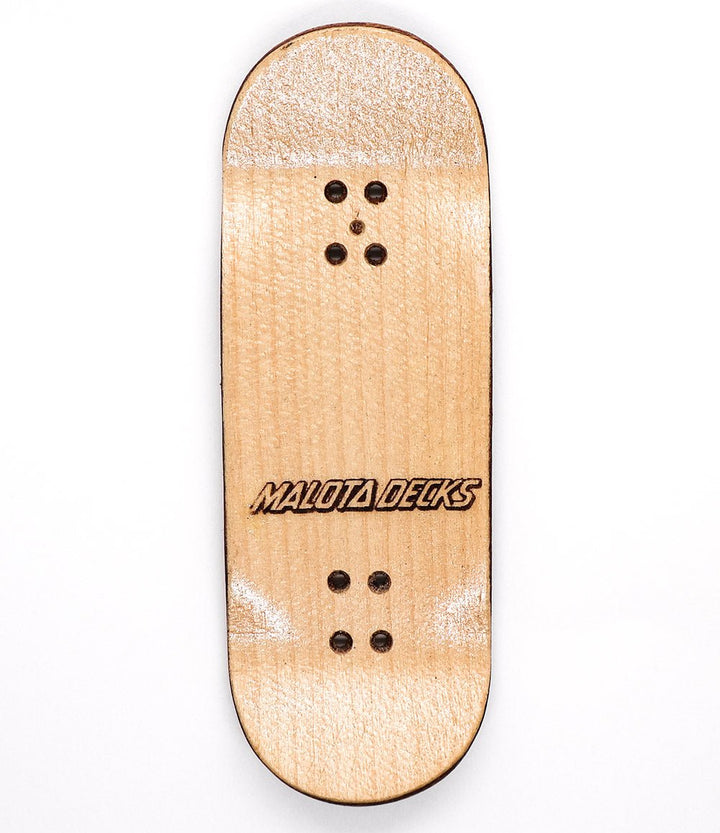 Malota Fist Fingerboard Deck 34mm - Caramel Fingerboards - Fingerboard store