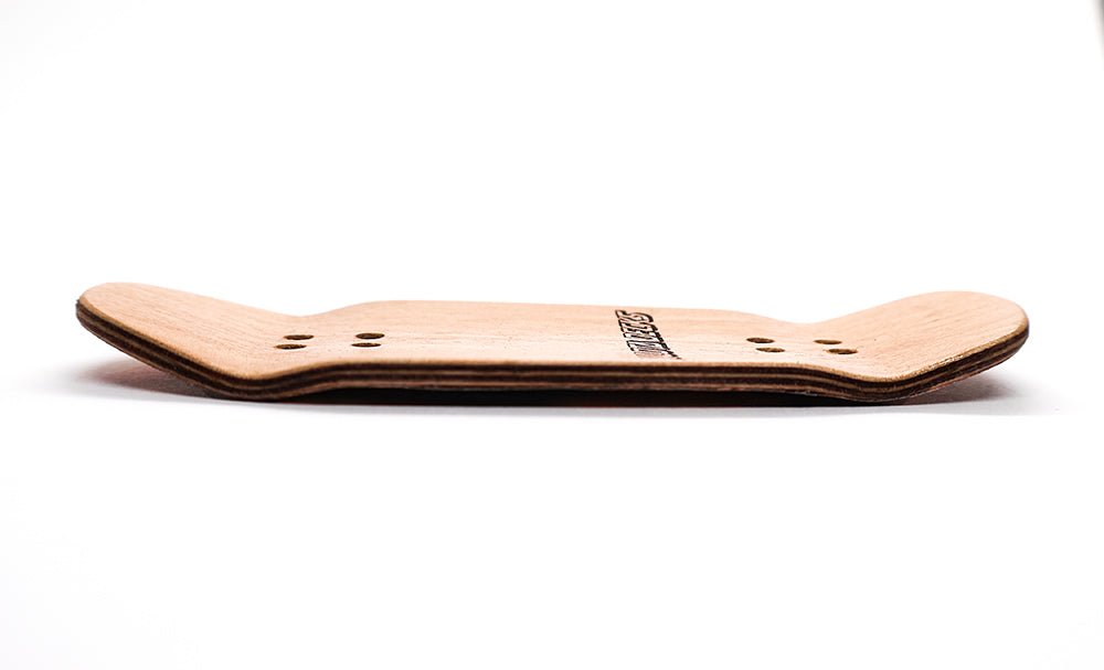 Malota Monkey Bomb Old School Fingerboard Deck 37mm - Caramel Fingerboards - Fingerboard store