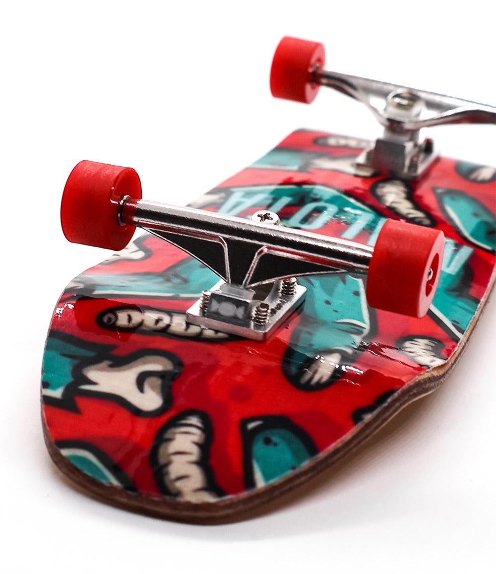 Malota x Caramel Fingers Complete Fingerboard 38mm - Caramel Fingerboards - Fingerboard store