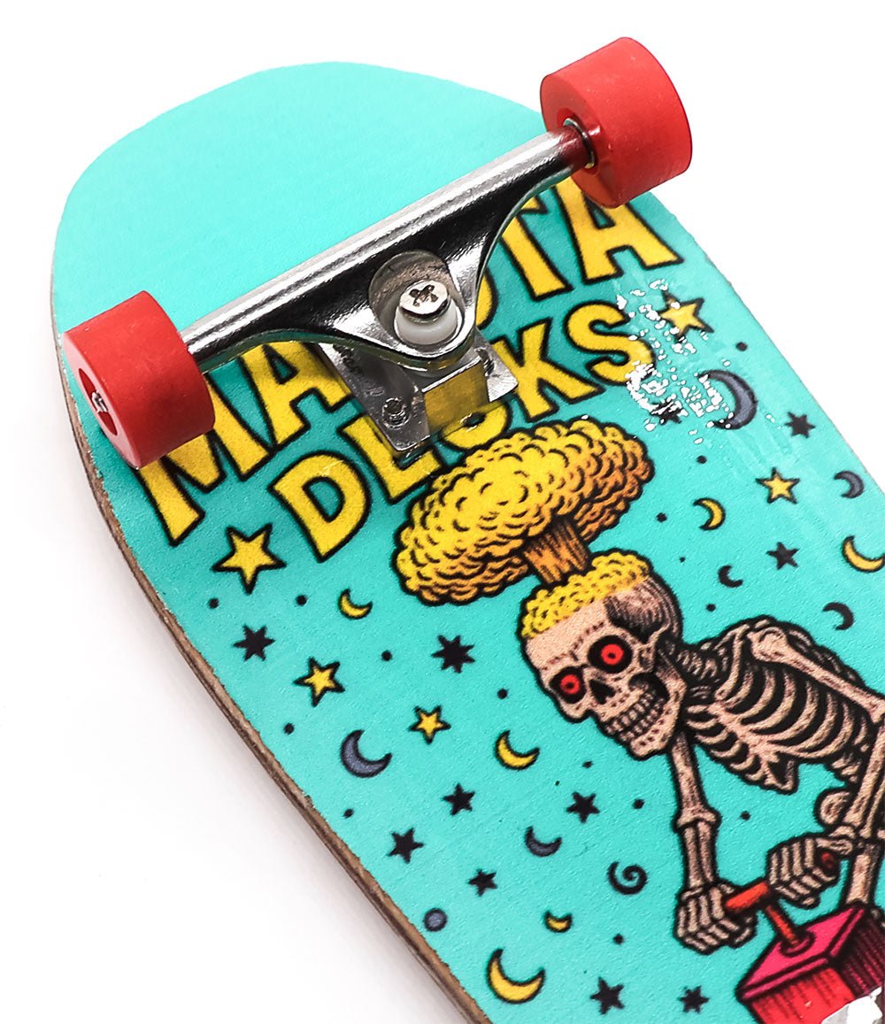 Malota x Caramel Mind Blast Complete Fingerboard 38mm - Caramel Fingerboards - Fingerboard store