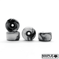 Maple Black Swirl Bowl Fingerboard Wheels 9mm