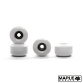 Maple Halo White Classic Fingerboard Wheels 7.6mm