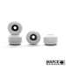 Maple Halo White Classic Fingerboard Wheels 7.6mm - Caramel Fingerboards - Fingerboard store