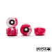 Maple Pink Swirl Classic Fingerboard Wheels 7.6mm - Caramel Fingerboards - Fingerboard store