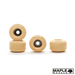 Maple Sandstone Classic Fingerboard Wheels 7.6mm - Caramel Fingerboards - Fingerboard store