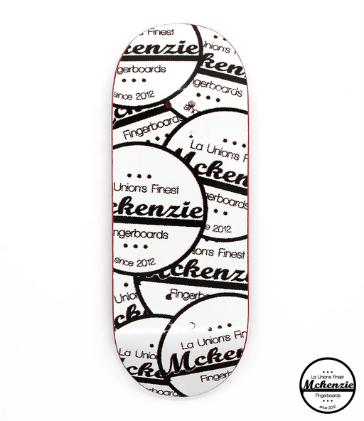 Mckenzie Logo Fingerboard deck 34mm - Caramel Fingerboards - Fingerboard store