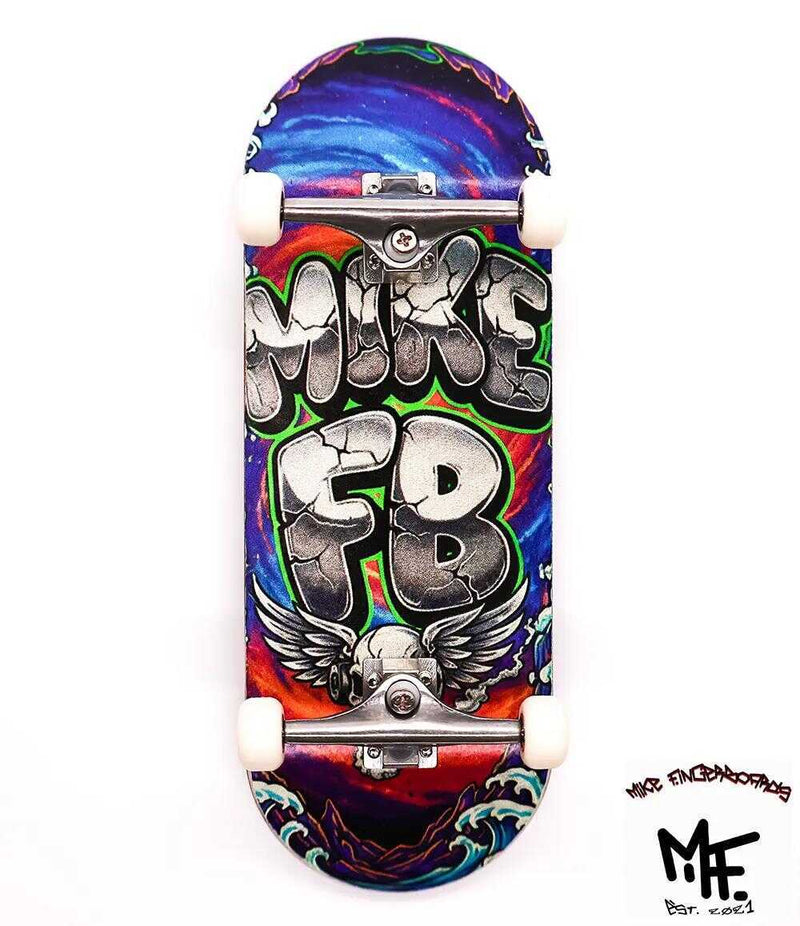 Mike FB x Caramel MF Pro Complete Fingerboard 34mm - Caramel Fingerboards - Fingerboard store