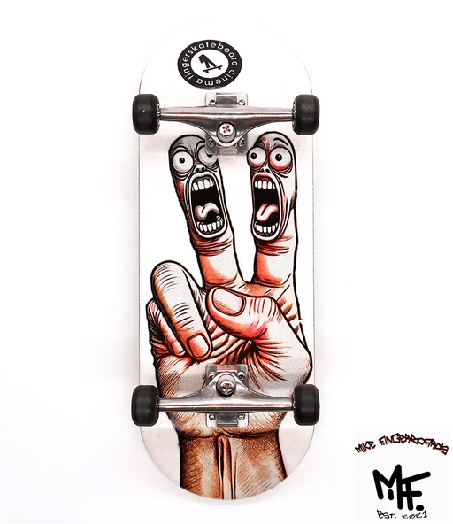 Mike FB x Caramel Screaming Fingaz Complete Fingerboard 34mm - Caramel Fingerboards - Fingerboard store