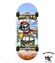 Mike FB x Caramel Skull Complete Fingerboard 34mm - Caramel Fingerboards - Fingerboard store
