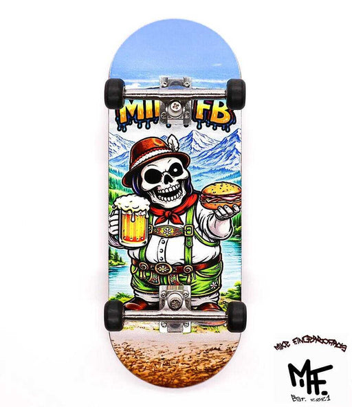 Mike FB x Caramel Skull Complete Fingerboard 34mm - Caramel Fingerboards - Fingerboard store