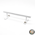 Nestor Fb White Square Fingerboard Rail