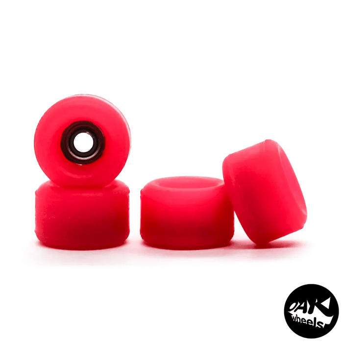 Oak Model T Pink Fingerboard Wheels 7.5mm - Caramel Fingerboards - Fingerboard store
