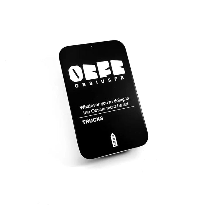 Obsius Fingerboard Trucks Silver/Silver 34mm - Caramel Fingerboards - Fingerboard store