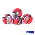 Obsius Fingerboard Wheels Street Black-Red 7.5mm