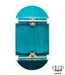 Oldwood x Caramel aqua complete fingerboard 50mm - Caramel Fingerboards - Fingerboard store