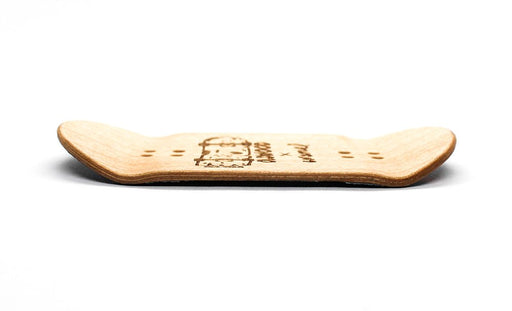 Oldwood x Caramel clown fingerboard deck 50mm - Caramel Fingerboards - Fingerboard store