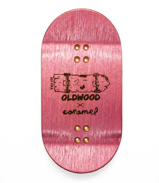 Oldwood x Caramel dead goat deck 50mm - Caramel Fingerboards - Fingerboard store