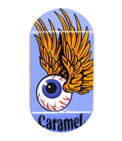 Oldwood x Caramel eye fingerboard deck 50mm - Caramel Fingerboards - Fingerboard store