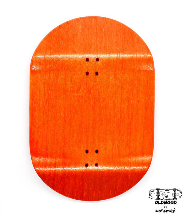 Oldwood x Caramel fingerboard deck 70mm - Caramel Fingerboards - Fingerboard store