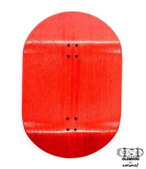 Oldwood x Caramel fingerboard deck 70mm - Caramel Fingerboards - Fingerboard store