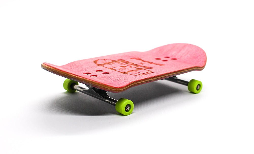 Oldwood x Caramel gargoyle complete fingerboard 50mm - Caramel Fingerboards - Fingerboard store