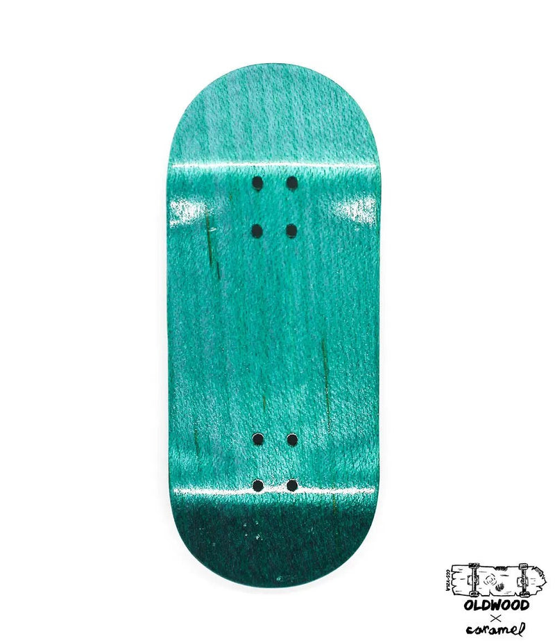 Oldwood x Caramel Mini Fingerboard Deck 34mm - Caramel Fingerboards - Fingerboard store