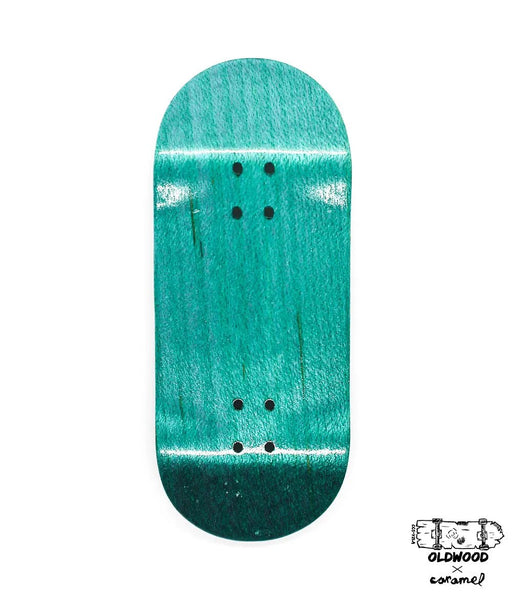 Raviollie x Caramel Yellow Fingerboard Deck 33.5mm