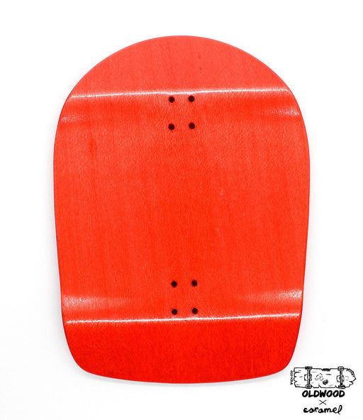 Oldwood x Caramel old school decks 70mm - Caramel Fingerboards - Fingerboard store