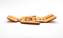 Oldwood x Caramel Orange Lego Fingerboard Deck 39mm - Caramel Fingerboards - Fingerboard store