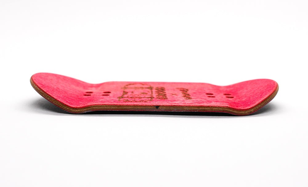 Oldwood x Caramel snake fingerboard deck 50mm - Caramel Fingerboards - Fingerboard store