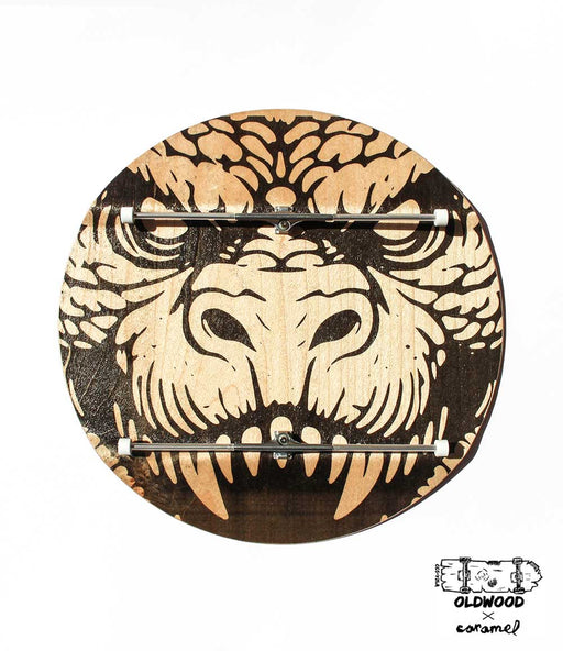 Oldwood x Caramel wood Fingerzilla 200mm - Caramel Fingerboards - Fingerboard store
