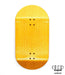Oldwood x Caramel yellow fingerboard deck 50mm - Caramel Fingerboards - Fingerboard store