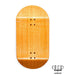 Oldwood x Caramel yellow fingerboard deck 50mm - Caramel Fingerboards - Fingerboard store