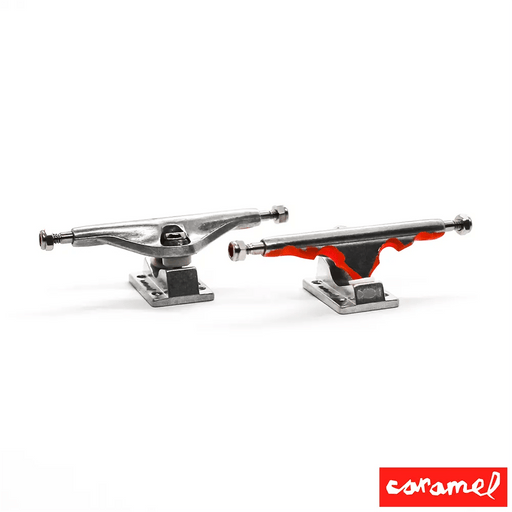 Orange Halloween Caramel Fingerboard Trucks - Caramel Fingerboards - Fingerboard store
