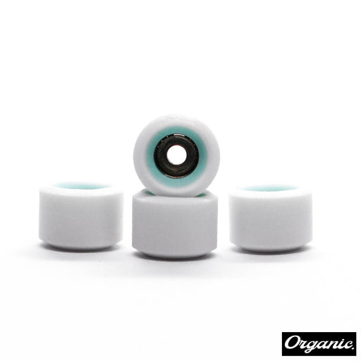 Organic aquamarine core fingerboard wheels - Caramel Fingerboards - Fingerboard store